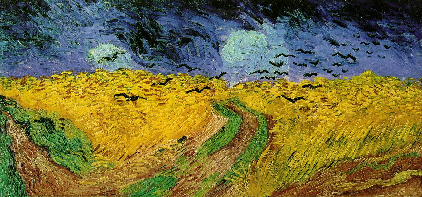 Vincent van Gogh Wheatfield with Crows